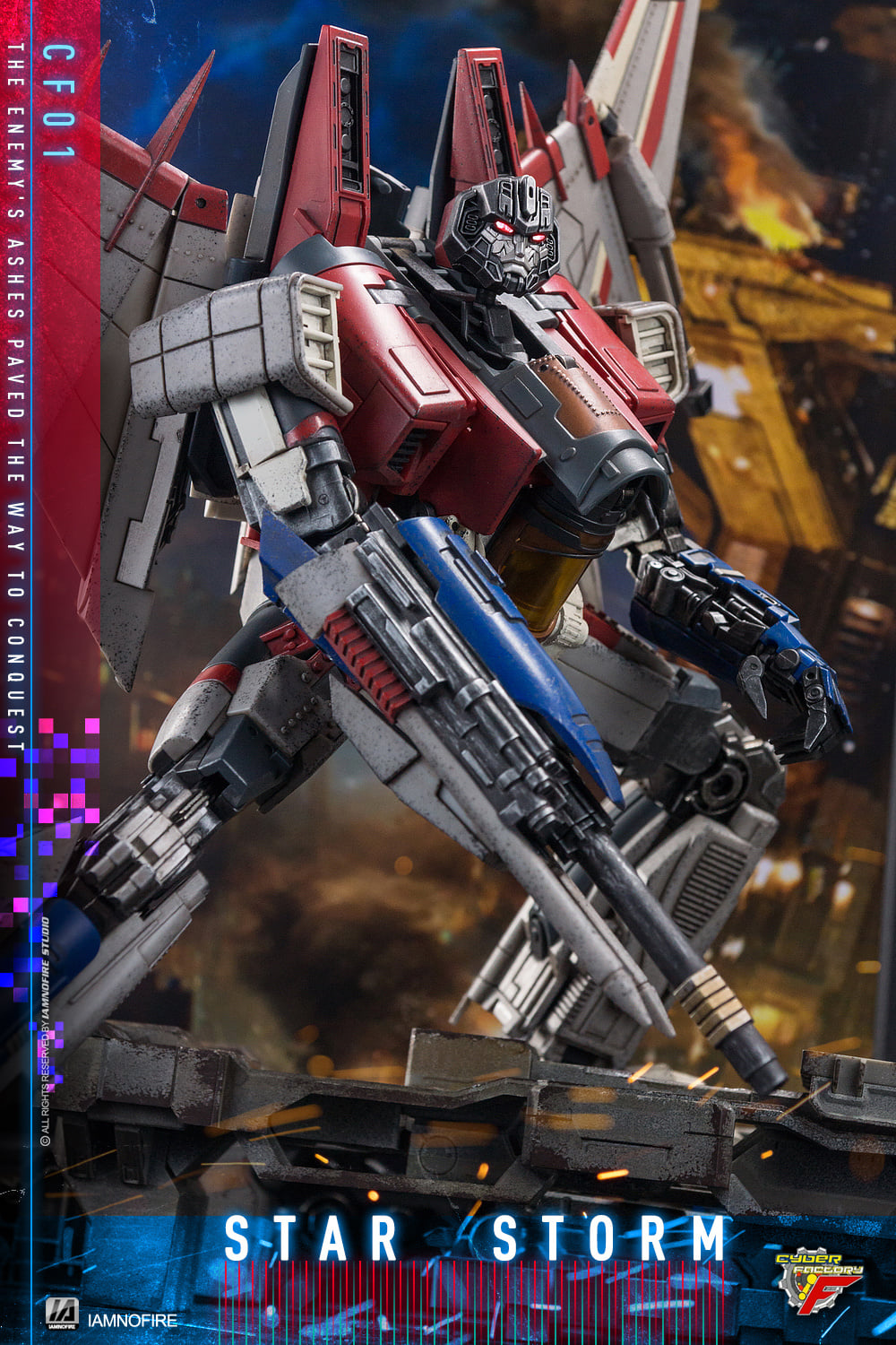 CybertronFactory CF-01 Star Storm Toy Photography Images by